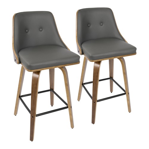 Gianna 26" Fixed Height Counter Stool - Set Of 2